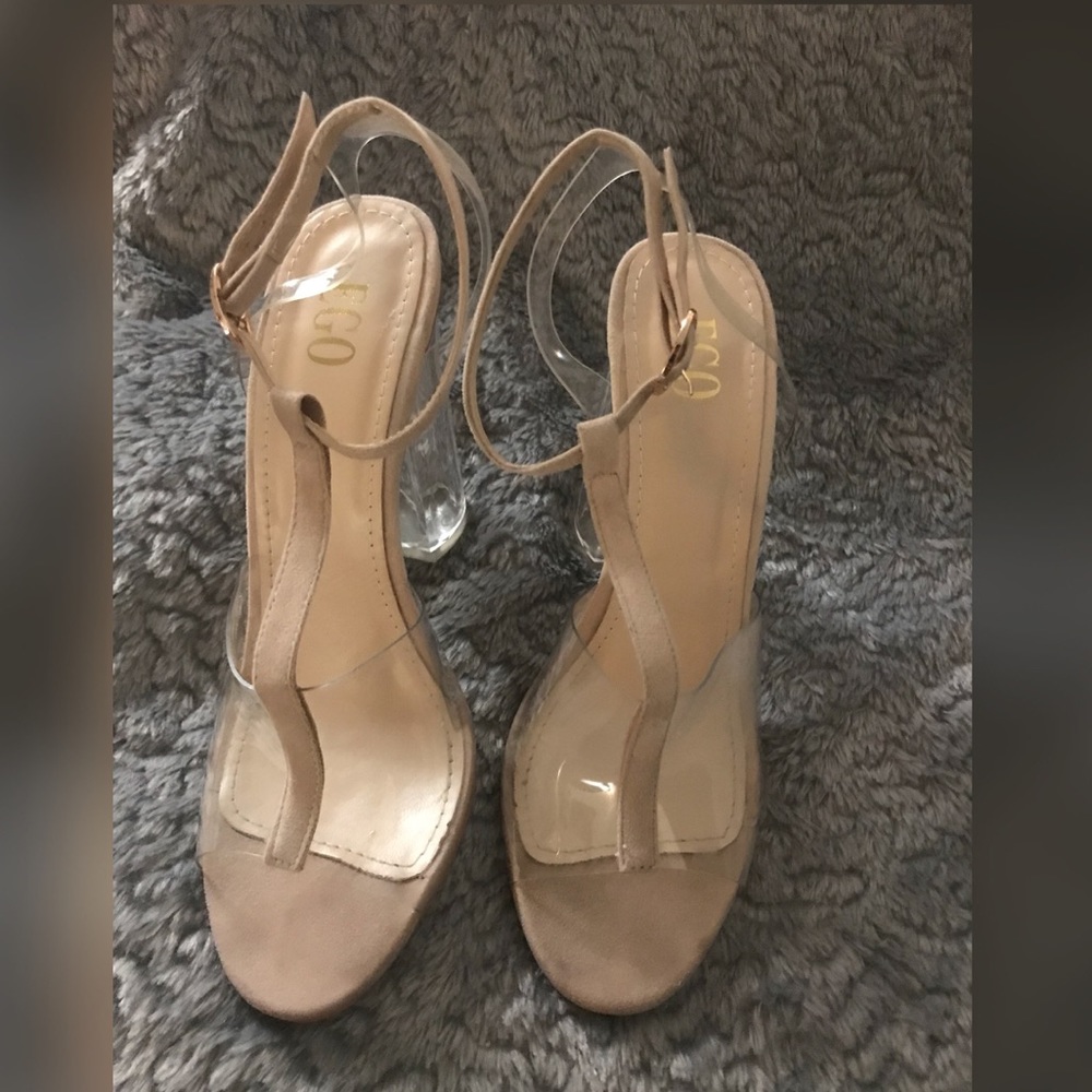 Clear Heels 👣.
